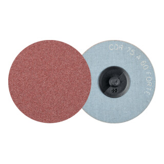 PFERD TOOLS COMBIDISC Korund Schleifblatt CDR Ø 75 mm A60 FORTE für hohen Abtrag
