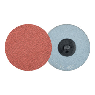 PFERD TOOLS COMBIDISC Korund Schleifblatt CDR Ø 75 mm A80 COOL für Edelstahl