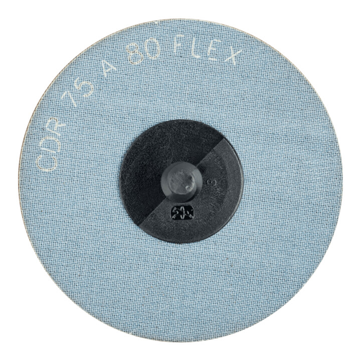 PFERD TOOLS COMBIDISC Korund Schleifblatt CDR Ø 75 mm A80 FLEX für Werkzeug-und Formenbau