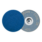 PFERD TOOLS COMBIDISC Mini-Fiberscheibe CDF Ø 38 mm VICTOGRAIN-COOL36 Stahl und Edelstahl