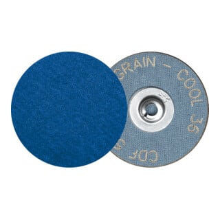 PFERD TOOLS COMBIDISC Mini-Fiberscheibe CDF Ø 38 mm VICTOGRAIN-COOL36 Stahl und Edelstahl