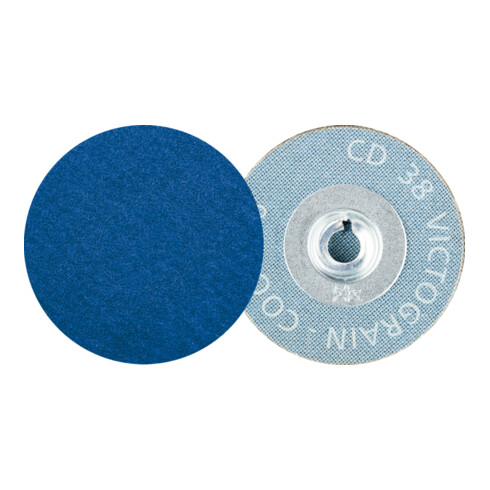 PFERD TOOLS COMBIDISC Schleifblatt CD Ø 38 mm VICTOGRAIN-COOL36 für Stahl und Edelstahl