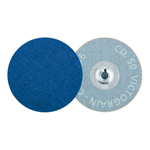 PFERD TOOLS COMBIDISC Schleifblatt CD Ø 50mm VICTOGRAIN-COOL36 für Stahl und Edelstahl