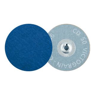 PFERD TOOLS COMBIDISC Schleifblatt CD Ø 50mm VICTOGRAIN-COOL36 für Stahl und Edelstahl