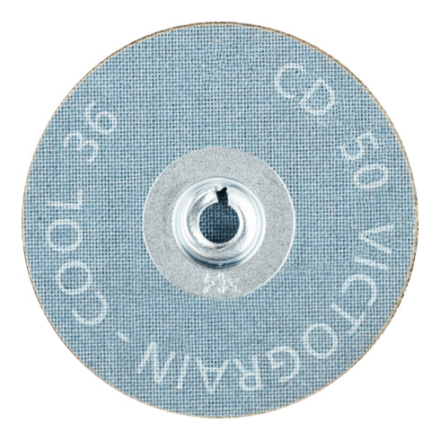 PFERD TOOLS COMBIDISC Schleifblatt CD Ø 50mm VICTOGRAIN-COOL36 für Stahl und Edelstahl