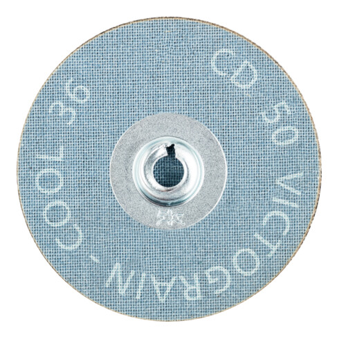 PFERD TOOLS COMBIDISC Schleifblatt CD Ø 50mm VICTOGRAIN-COOL36 für Stahl und Edelstahl