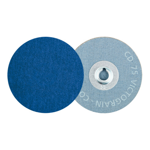PFERD TOOLS COMBIDISC Schleifblatt CD Ø 75 mm VICTOGRAIN-COOL36 für Stahl und Edelstahl