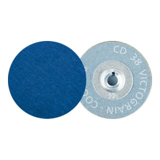 PFERD TOOLS COMBIDISC Schleifblatt CD Ø 38 mm VICTOGRAIN-COOL36 für Stahl und Edelstahl