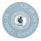 PFERD TOOLS COMBIDISC Schleifblatt CD Ø 38 mm VICTOGRAIN-COOL36 für Stahl und Edelstahl