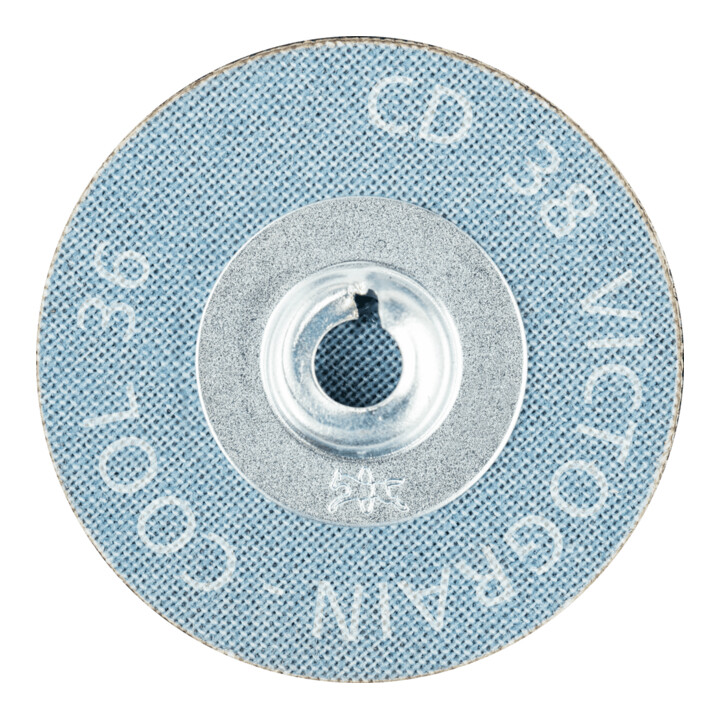 PFERD TOOLS COMBIDISC Schleifblatt CD Ø 38 mm VICTOGRAIN-COOL36 für Stahl und Edelstahl