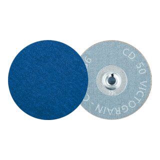 PFERD TOOLS COMBIDISC Schleifblatt CD Ø 50mm VICTOGRAIN-COOL36 für Stahl und Edelstahl