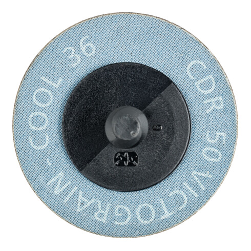PFERD TOOLS COMBIDISC Schleifblatt CDR Ø 50mm VICTOGRAIN-COOL36 für Stahl und Edelstahl