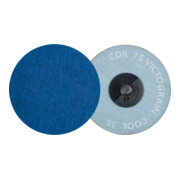 PFERD TOOLS COMBIDISC Schleifblatt CDR Ø 75 mm VICTOGRAIN-COOL36 für Stahl und Edelstahl