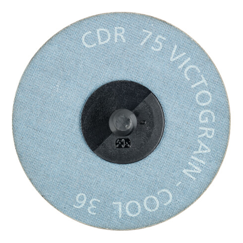 PFERD TOOLS COMBIDISC Schleifblatt CDR Ø 75 mm VICTOGRAIN-COOL36 für Stahl und Edelstahl