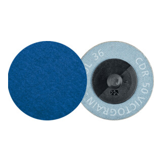 PFERD TOOLS COMBIDISC Schleifblatt CDR Ø 50mm VICTOGRAIN-COOL36 für Stahl und Edelstahl