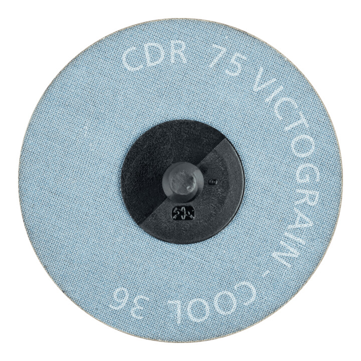 PFERD TOOLS COMBIDISC Schleifblatt CDR Ø 75 mm VICTOGRAIN-COOL36 für Stahl und Edelstahl