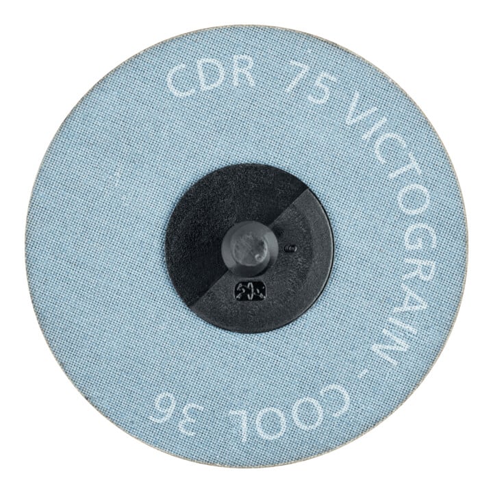 PFERD TOOLS COMBIDISC Schleifblatt CDR Ø 75 mm VICTOGRAIN-COOL36 für Stahl und Edelstahl