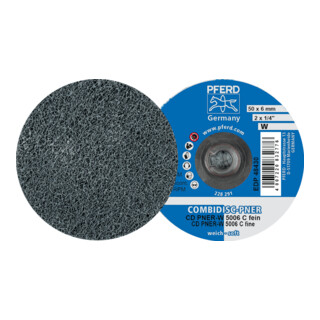 PFERD TOOLS COMBIDISC verpresste Vliesronde CD PNER Ø 50mm Weich SIC Fein für Finish