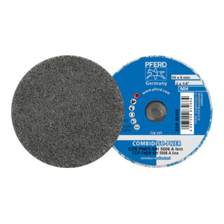 PFERD TOOLS COMBIDISC verpresste Vliesronde CDR PNER Ø 50mm Mittelhart A Fein für Finish