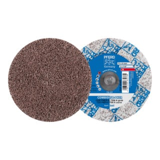 PFERD TOOLS COMBIDISC verpresste Vliesronde CDR PNER Ø 75 mm Hart A Grob für Finish