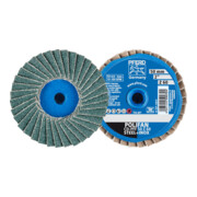PFERD TOOLS COMBIDISC Zirkon Mini-POLIFAN CD Ø 50mm Z60 für gehärteten Stahl