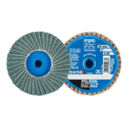 PFERD TOOLS COMBIDISC Zirkon Mini-POLIFAN CD Ø 50mm Z80 für gehärteten Stahl
