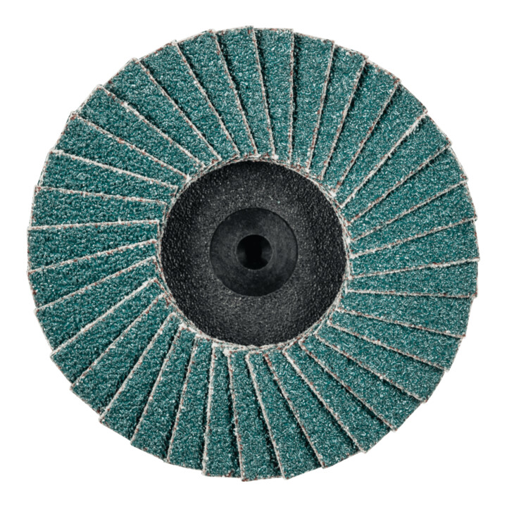 PFERD TOOLS COMBIDISC Zirkon Mini-POLIFAN CDR Ø 50mm Z60 für gehärteten Stahl