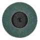 PFERD TOOLS COMBIDISC Zirkon Mini-POLIFAN CDR Ø 75 mm Z120 für gehärteten Stahl