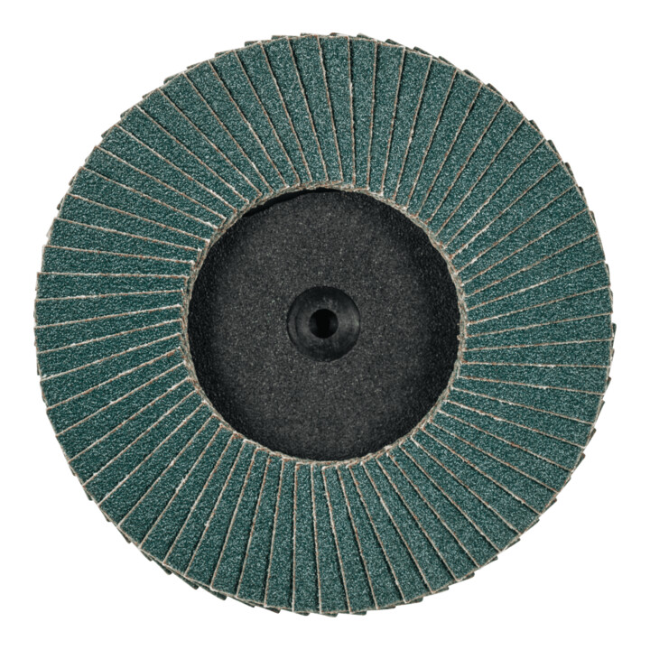 PFERD TOOLS COMBIDISC Zirkon Mini-POLIFAN CDR Ø 75 mm Z120 für gehärteten Stahl