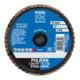 PFERD TOOLS COMBIDISC Zirkon Mini-POLIFAN CDR Ø 75 mm Z60 für gehärteten Stahl