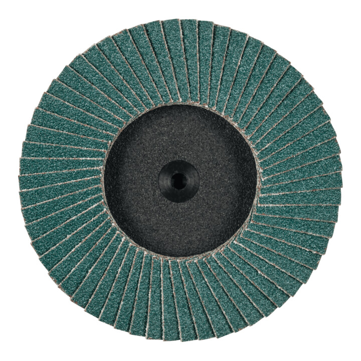 PFERD TOOLS COMBIDISC Zirkon Mini-POLIFAN CDR Ø 75 mm Z80 für gehärteten Stahl