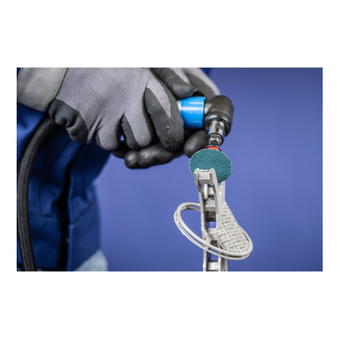 PFERD TOOLS COMBIDISC Zirkon Schleifblatt CD Ø 38 mm Z36 für gehärteten Stahl