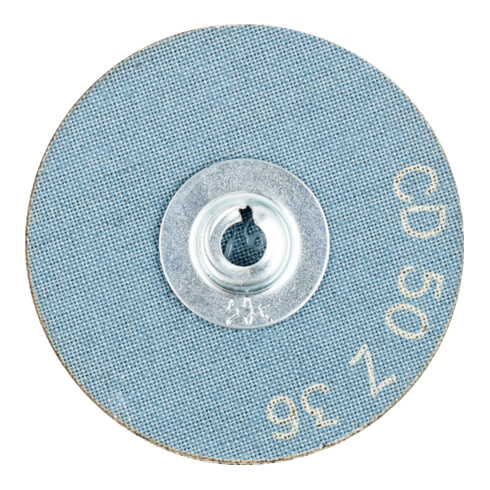 PFERD TOOLS COMBIDISC Zirkon Schleifblatt CD Ø 50mm Z36 für gehärteten Stahl
