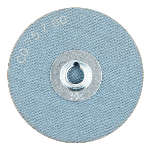 PFERD TOOLS COMBIDISC Zirkon Schleifblatt CD Ø 75 mm Z80 für gehärteten Stahl