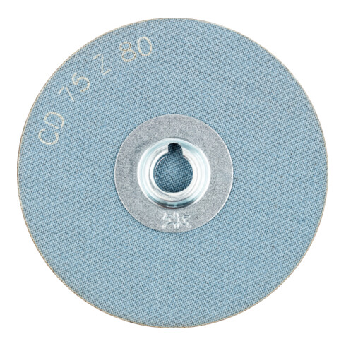 PFERD TOOLS COMBIDISC Zirkon Schleifblatt CD Ø 75 mm Z80 für gehärteten Stahl