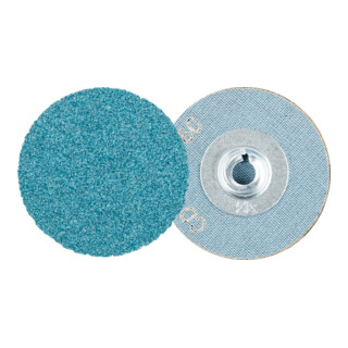 PFERD TOOLS COMBIDISC Zirkon Schleifblatt CD Ø 38 mm Z60 für gehärteten Stahl