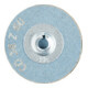 PFERD TOOLS COMBIDISC Zirkon Schleifblatt CD Ø 38 mm Z60 für gehärteten Stahl