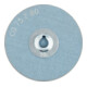 PFERD TOOLS COMBIDISC Zirkon Schleifblatt CD Ø 75 mm Z80 für gehärteten Stahl