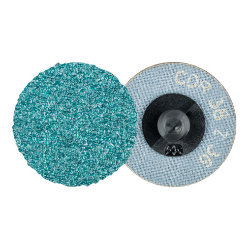 PFERD TOOLS COMBIDISC Zirkon Schleifblatt CDR Ø 38 mm Z36 für gehärteten Stahl