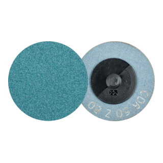 PFERD TOOLS COMBIDISC Zirkon Schleifblatt CDR Ø 50mm Z80 für gehärteten Stahl