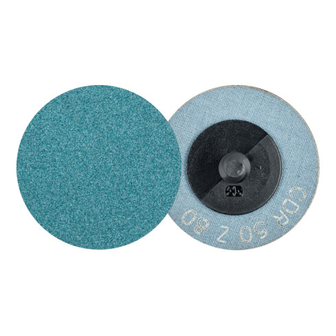 PFERD TOOLS COMBIDISC Zirkon Schleifblatt CDR Ø 50mm Z80 für gehärteten Stahl
