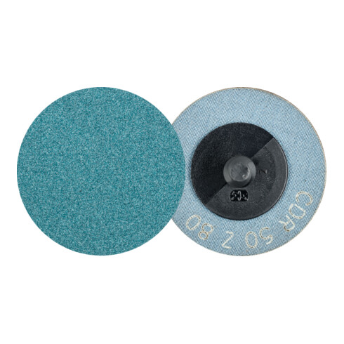 PFERD TOOLS COMBIDISC Zirkon Schleifblatt CDR Ø 50mm Z80 für gehärteten Stahl