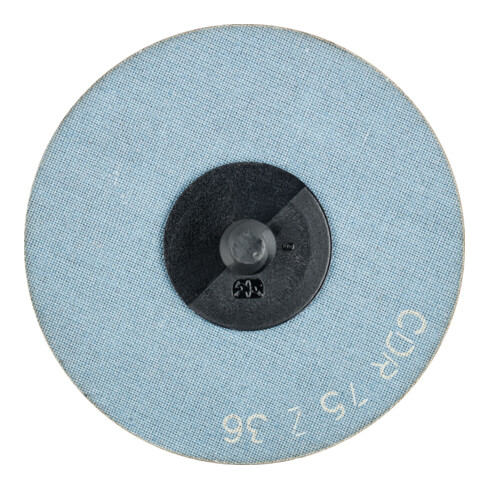 PFERD TOOLS COMBIDISC Zirkon Schleifblatt CDR Ø 75 mm Z36 für gehärteten Stahl