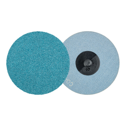 PFERD TOOLS COMBIDISC Zirkon Schleifblatt CDR Ø 75 mm Z60 für gehärteten Stahl