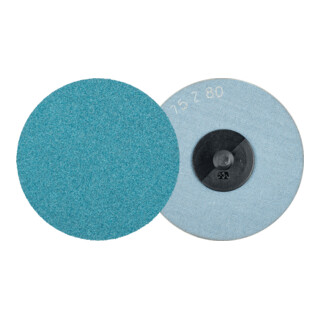PFERD TOOLS COMBIDISC Zirkon Schleifblatt CDR Ø 75 mm Z80 für gehärteten Stahl