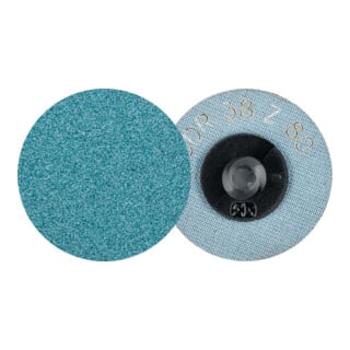 PFERD TOOLS COMBIDISC Zirkon Schleifblatt CDR Ø 38 mm Z80 für gehärteten Stahl