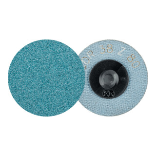 PFERD TOOLS COMBIDISC Zirkon Schleifblatt CDR Ø 38 mm Z80 für gehärteten Stahl