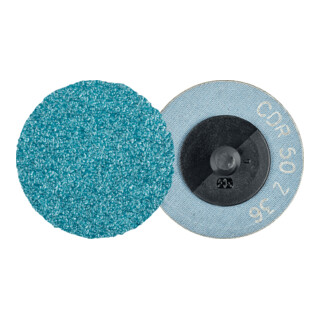 PFERD TOOLS COMBIDISC Zirkon Schleifblatt CDR Ø 50mm Z36 für gehärteten Stahl