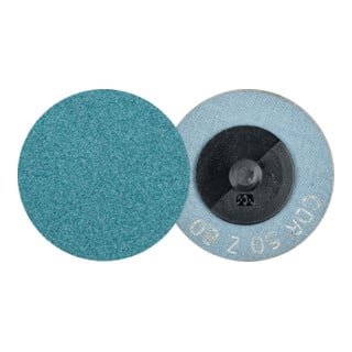 PFERD TOOLS COMBIDISC Zirkon Schleifblatt CDR Ø 50mm Z80 für gehärteten Stahl