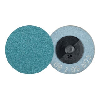 PFERD TOOLS COMBIDISC Zirkon Schleifblatt CDR Ø 50mm Z80 für gehärteten Stahl